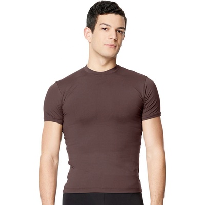 Lulli pánské tričko LUB309B kávová