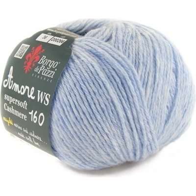 Borgo de' Pazzi Amore WS Super soft Cashmere 160 azzurro 36