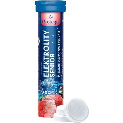 Protego Elektrolyty Senior Lesné ovocie 20 tabliet