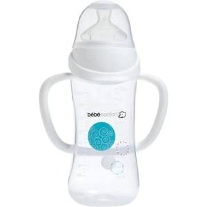 Bebeconfort Бебешка бутилка с дръжки Bebe Confort - Maternity Easy Clip, 270 ml, бяла (30000943) - ozone