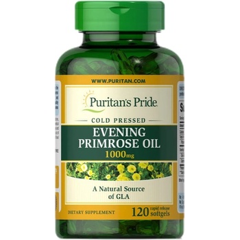 Image 1 of Puritan's Pride Evening Primrose Oil 1000 mg with GLA [120 Гел капсули]