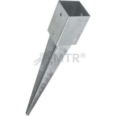 Metaltrade Patka zarážecí s hrotem čtvercová 81x81x750 ZN