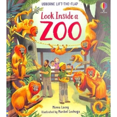 Look Inside a Zoo - Minna Lacey, Maribel Lechuga