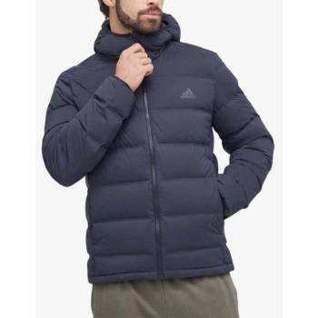 Adidas Sportswear Helionic Stretch Hooded Down Jacket Black