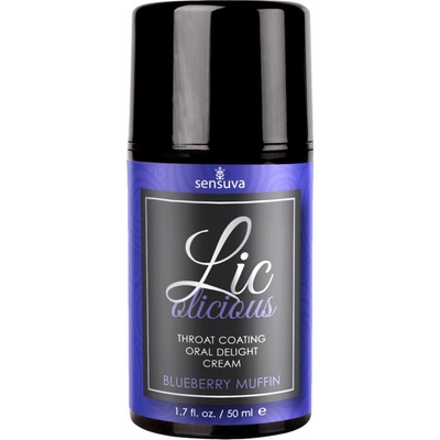 Sensuva Lic-o-licious Blueberry Muffin Oral Delight Cream 50 ml