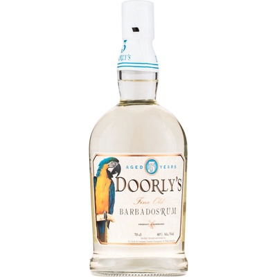Doorly's White Rum 40% 0,7 l (čistá fľaša)
