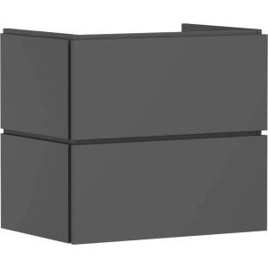 Hansgrohe Xilesa E - Шкаф за мивка, 62x68x47 см, 2 чекмеджета, матово сиво 54258760 (54258760)