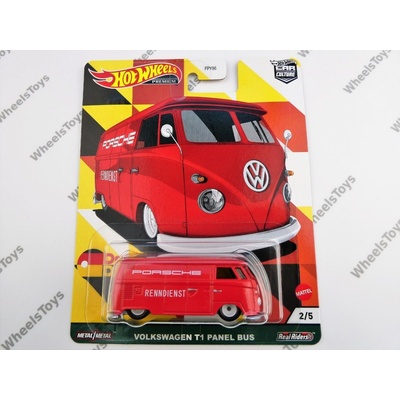 Mattel Hot Wheels Premium Car Culture Deutschland Design Vokswagen T1 Panel Bus