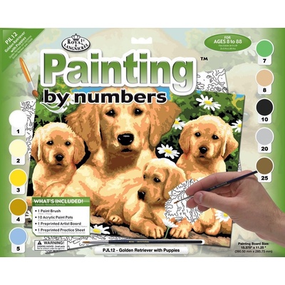 Kreativní set na malování A3 pejsky