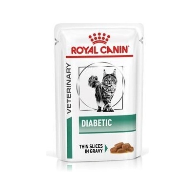 Royal Canin Diabetic Cat Pouch регулира доставката на глюкоза (захарен диабет) 85gr