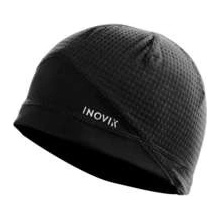 Inovik Detská čiapka XC S BEANIE 500 na bežecké lyžovanie čierna