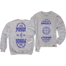 GRIZZLY MIRRORED CREWNECK Heather