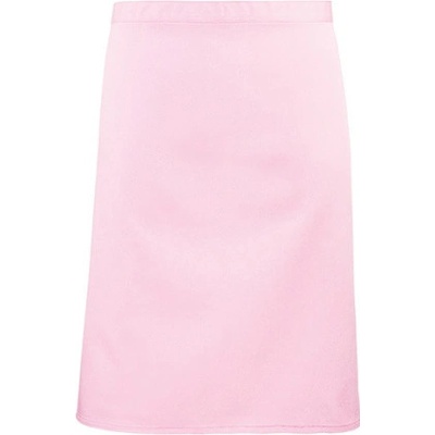 Premier Workwear Pracovní zástěra středně dlouhá PR151 Pink Pantone 1895 70x50cm