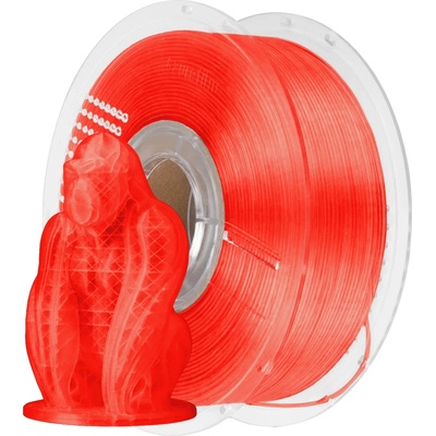 AzureFilm PLA Red Transparent - 1, 75 mm / 1000 g (FP171-3020T)