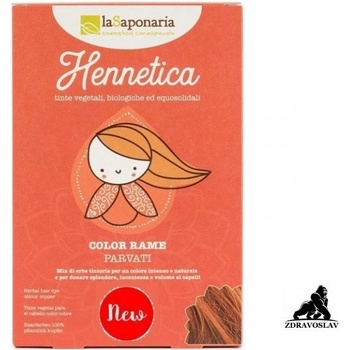 laSaponaria Přírodní barva na vlasy Parvati BIO měď 100 g