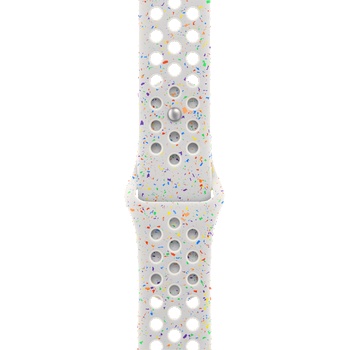 Apple Каишка от Apple - 46 мм Pure Platinum Nike Sport Band - M/L (MYL53ZM/A)