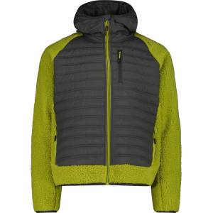 CMP Мъжко поларено яке CMP Jacket Hybrid Fix Hood 36P1437 Hybrid jacket - Black Pine - размер 46 (EU) (005-7330-0411)
