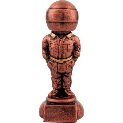 Trofej jezdec 17 cm Bronzová
