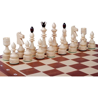 Dřevěné šachy Indijské intarzie