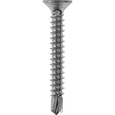 Profi Depot Samovrtná skrutka Phillips, ⌀ 4,8 × 38 mm, drážka: PH2, oceľ, 100 ks 00264048038
