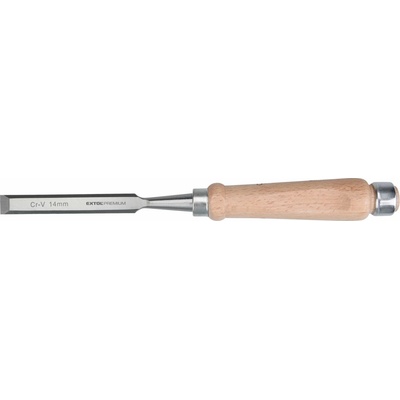 Dláto s kvalitní bukovou rukojetí EXTOL PREMIUM 14mm