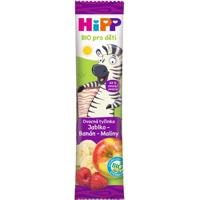 HiPP Oblátka Bio banán-jablko-maliny 23g