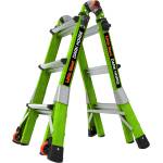 Little Giant Ladder Телескопична стълба от фибростъкло Little Giant, M13 Dark Horse 2.0, 4x3 стъпала (16113-440)