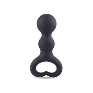  Short anal plug with handle for penetration 9cm