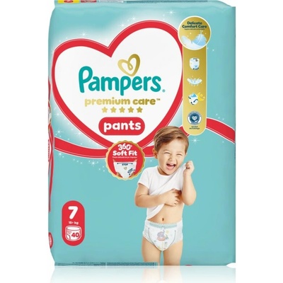 Pampers Premium Care Pants 7 40 ks