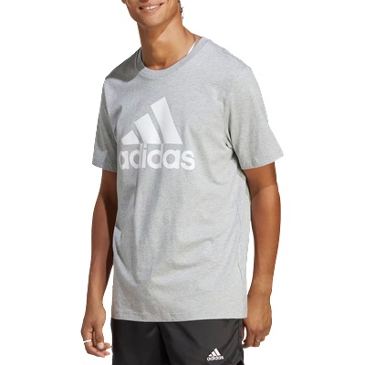 adidas Sportswear Тениска adidas Sportswear Essentials Single Jersey Big Logo Сребърно Velikost S