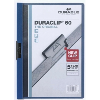 Desky s kovovým klipem DURACLIP® 60 listů modré