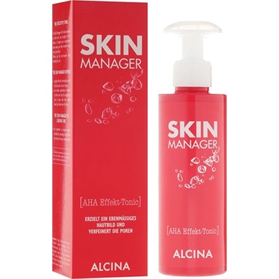 ALCINA Skin Manager AHA Effect тоник за лице с плодова киселина за жени 50 мл
