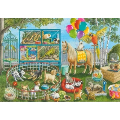 RAVENSBURGER Zábava s domácími zvířátky 35 dielov