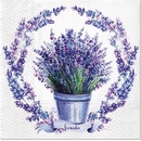 PAW servítky L Soft Lavender 33x33cm