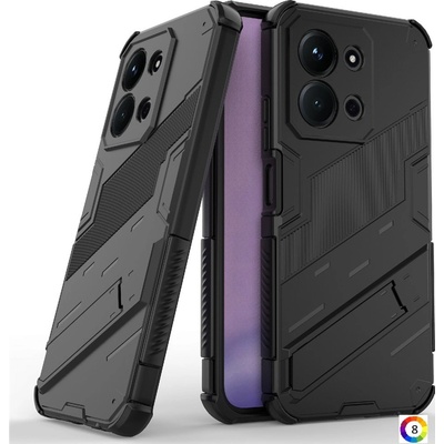 Xiaomi Redmi 15C 5G / 4G / Poco C85 4G Удароустойчив - PC+TPU Калъф с Протектор и Стойка (Черен, Бял, Червен, Розов, Оранжев, Син, Зелен, Сив)