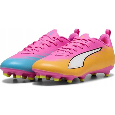 Puma ULTRA 6 PLAY FG/AG JR Růžová