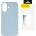 Wozinsky Течен силиконов кейс MagSafe за Samsung Galaxy S25+ - син (5907769369926)