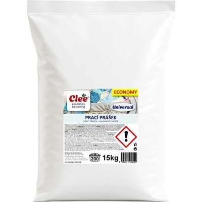 Clee prací prášek 15 kg 200 PD