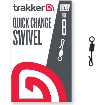 Trakker Obratlík Quick Change Swivel Veľkosť 8 10 ks