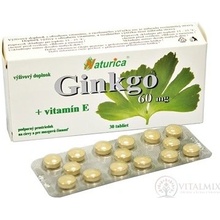 Naturica Ginkgo 60 mg + vit.E 30 tablet