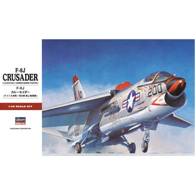 Hasegawa F8J Crusader 1:48