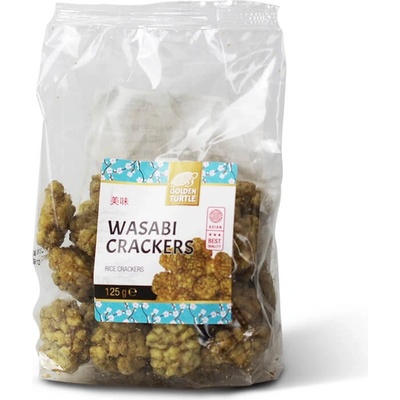 Wasabi krekry GOLDEN TURTLE 125 g 1 kus