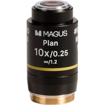 MAGUS Обектив MAGUS 10PL60V Plan 10х/0, 25 ∞/1, 2 H 60 mm (85120)