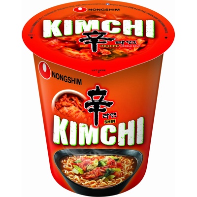KIMCHI RAMYUN Cup instantná rezancová polievka NONGSHIM 75 g 1 kus