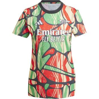 adidas Дамска футболна фланелка Adidas Arsenal Away Pre Match Shirt 2024 2025 Womens - Red