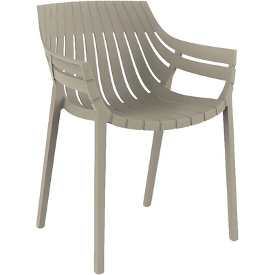 VONDOM SPRITZ plastové zahradní křeslo Béžové