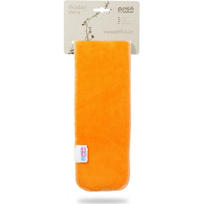 Petit Lulu Dlouhá vkládací plena oranžová