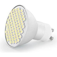 Whitenergy Led žiarovka 80xSMD 4W GU10 teplá biela – refl