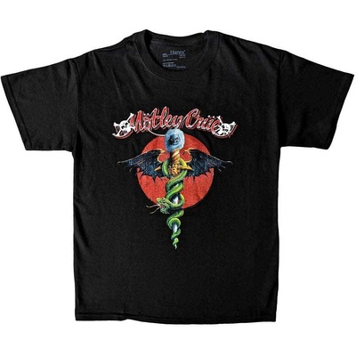 Rock Off metal Mötley Crüe Feelgood Red Circle čierna
