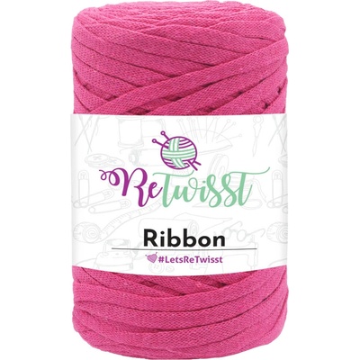 Ribbon ReTwisst 24 fuchsiová